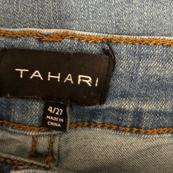 Tahari classic skinny jeans size 4/27 - Picture 4 of 4